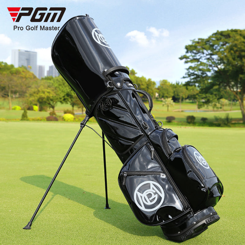 Lightweight Portable Golf Bag with Stand, Colorful Transparent Golf Cl