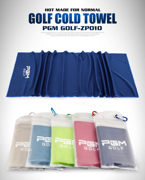 PGM Microfiber Sport Towel Rapid Cooling Ice Face Golf Towel Quick-Dry Beach Towels Summer Enduring Instant Chill Towels