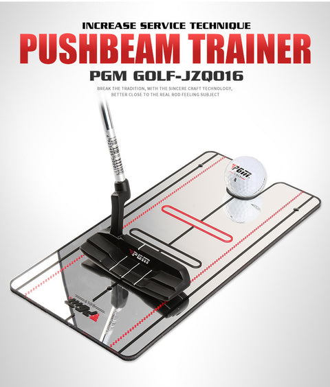 Golf Putter Mirror Assisted Pose Correction Putter Training Board