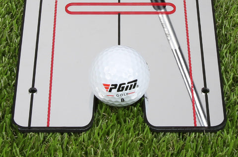 Golf Putter Mirror Assisted Pose Correction Putter Training Board