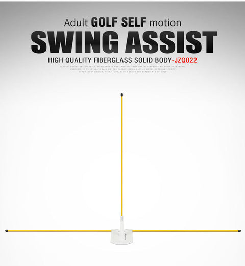 Golf Alignment Sticks Swing Training Aids Cross Connection for Aiming Putting Full Swing Trainer