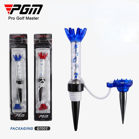 PGM Outdoor Sports Golf Magnet Tees Magnetic Tees Step Down Golf Tee with Anchor Keep Golf Ball Tee Holder