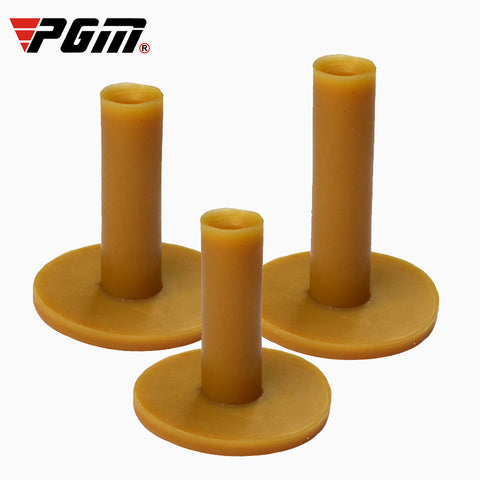 PGM 54/70mm Training Practice Tee Mat Golves Ball Hole Holders Beginner Trainer Practice Rubber Golf Tee Holder