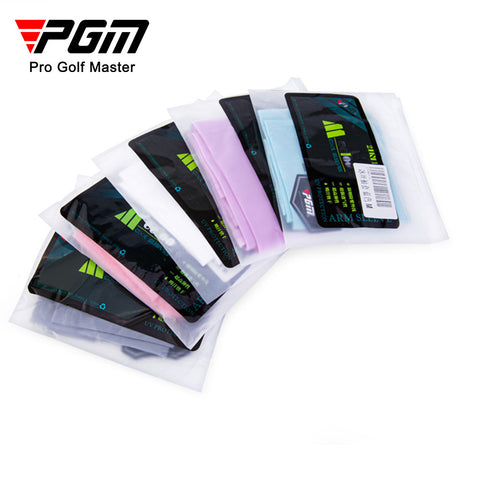 PGM 1 Pair Golf Sleeves Arm Sleeve Sunscreen UV Protection Ice Silk for Golf Ball Game Sports Hiking