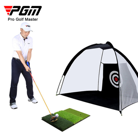 Foldable 3 in 1 Anti-slip Driving Range Practice Golf Hitting Mat (40*65cm)