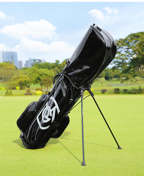 Lightweight Portable Golf Bag with Stand, Colorful Transparent Golf Club Bag