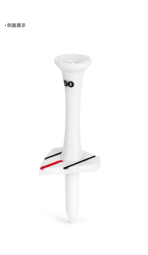 Golf Tee Set with Target Directional Pins, Ball Marker, and Tee Holde
