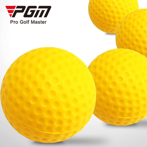Yellow PU Golf Ball