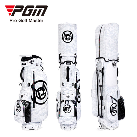 Portable Golf Bag with Stand, High-end Waterproof Fabric, Stylish Camouflage Golf Club Bag