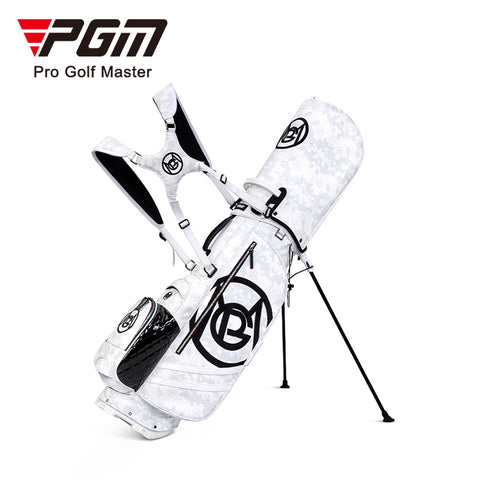 Portable Golf Bag with Stand, High-end Waterproof Fabric, Stylish Camouflage Golf Club Bag